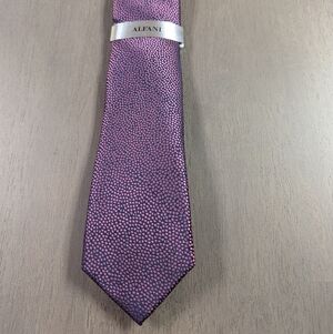 Alfani Lavender/Pink Dotted Men's Tie From Macy's